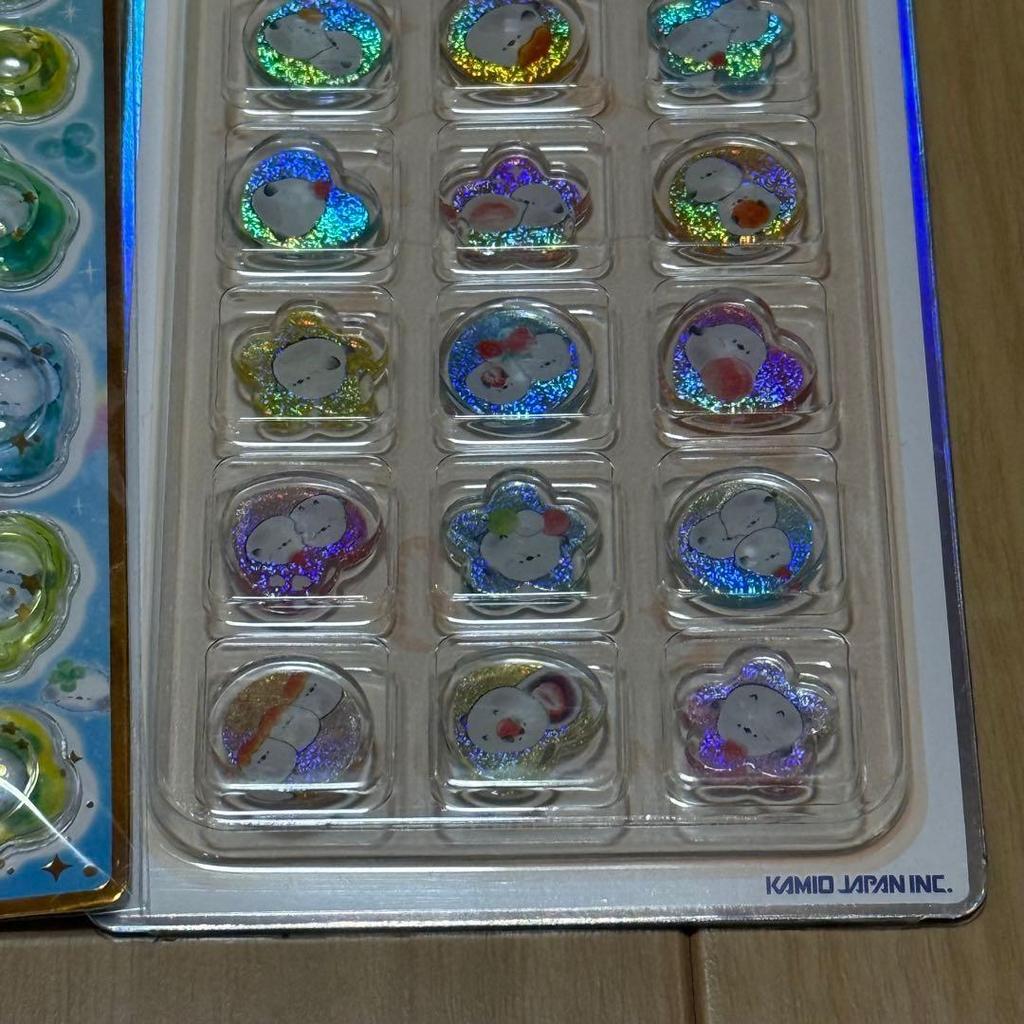 [Genuine Product] Jewel Petit Drop Mellow Aquarium Kirakoro Ohajiki Stickers 3 Pieces