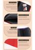4-Pocket Solid Color PP Card Storage Album with Elastic Band, Large Capacity for Game Cards or Photos - Holds 160 Cards