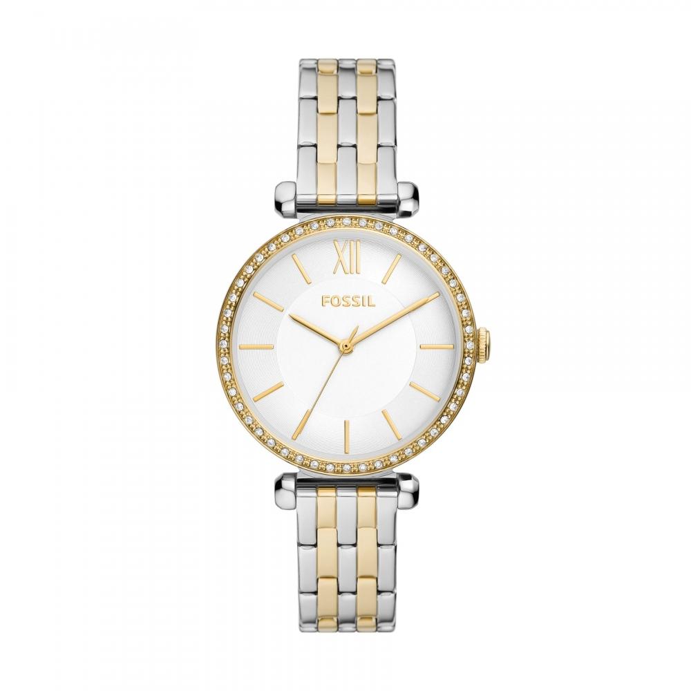 

Женские часы Fossil Tillie с тремя стрелками, золотистые из нержавеющей стали