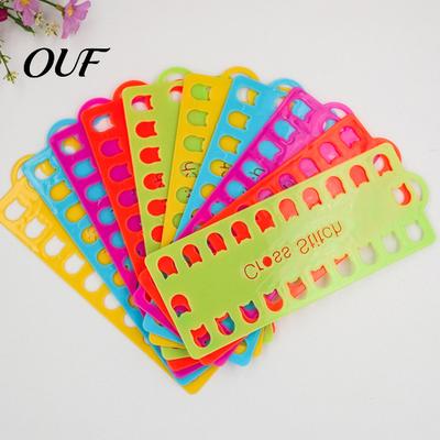 Plastic Thread Holder 5Pcs 20-Hole Embroidery Floss Organizer, Winding Board, Cross Board Stitch Plate, Bobbin for Sewing Crafts Management