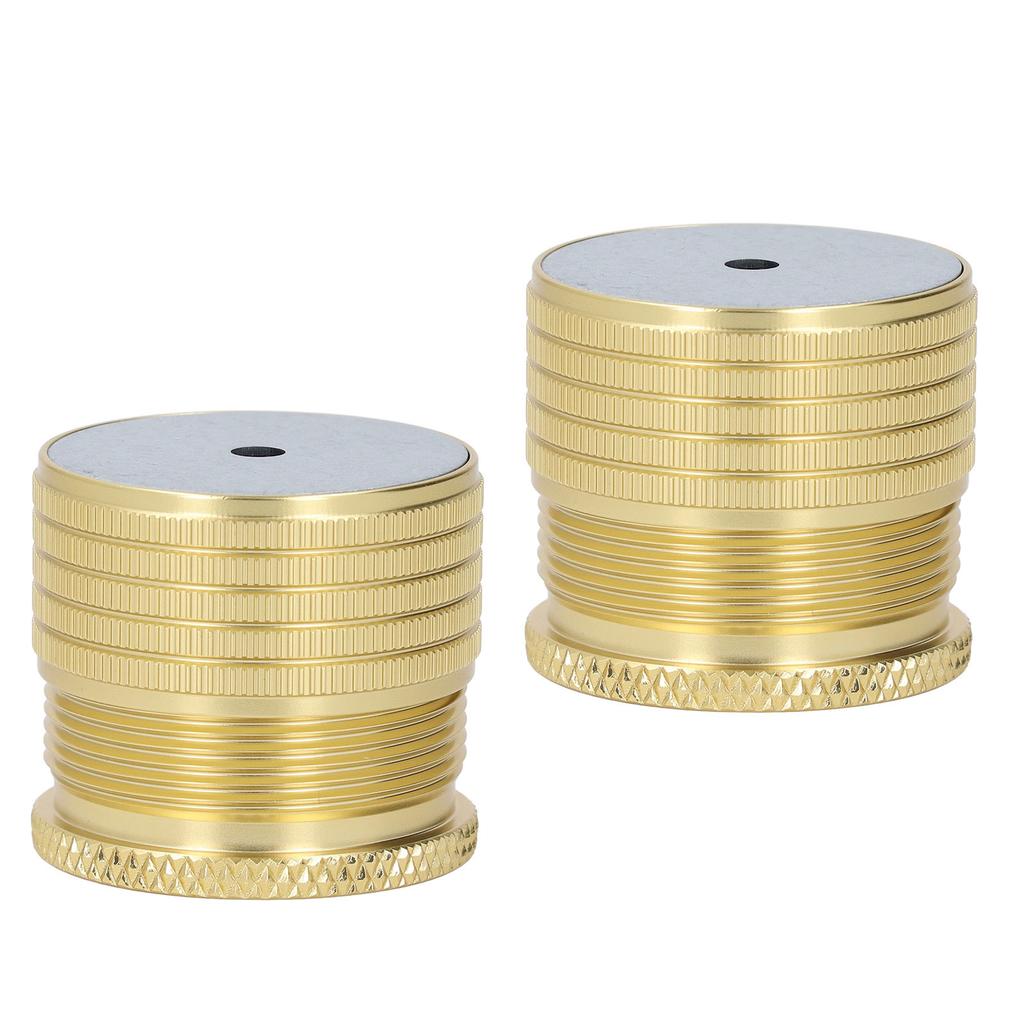 2 szt. Podwyższenie mebli 23 37mm Regulowane 50 500kg Nośność Stop Aluminium Podwyższenie Łóżka Sofy Stołu Noga Wspierająca Jasna