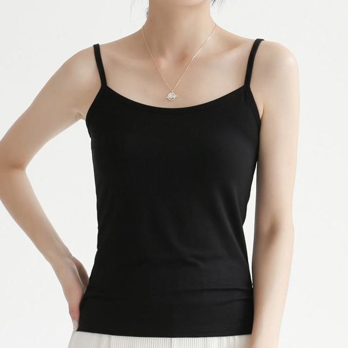 WTEMPO Vest Female Modal Small Suspender with Summer Thin Cotton Suspender Top