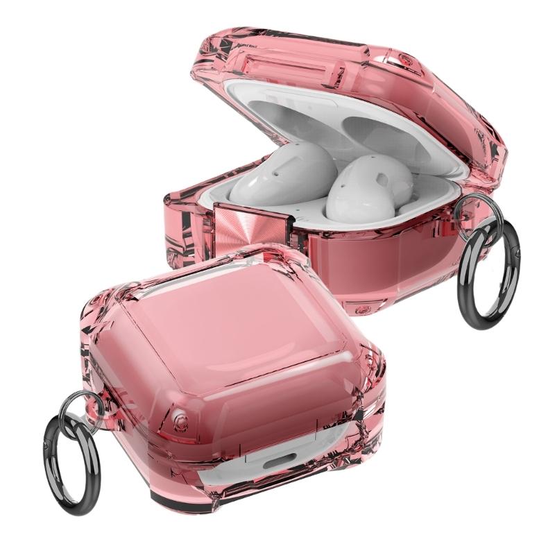 Transparents Earbud Case Scratch Resistant TPU Protections Sleeve for 2/FE with Lanyard Keychains