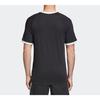 Adidas Originals Retro Stripe Slim Fit Logo T-Shirt V1 Men Tops Black CW1202