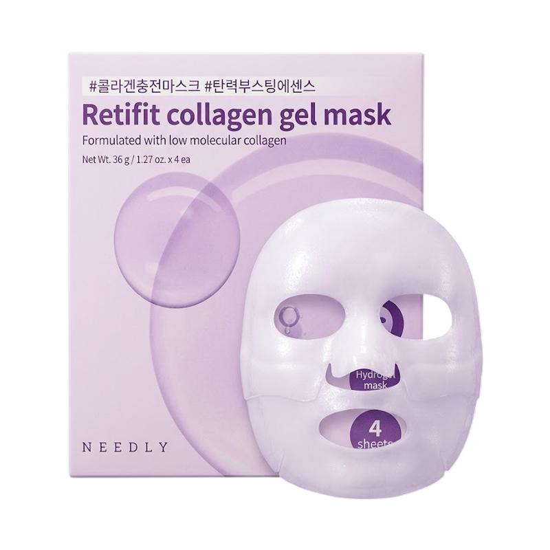 [NEEDLY] Retifit Collagen Gel Mask 36g*4EA