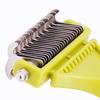Dog Comb Knife Dogs Brush Stainless Steel Dog Brushes Pet Hair Remover Dogs Grooming Double Sided Combs for Pet Hair Cleaning