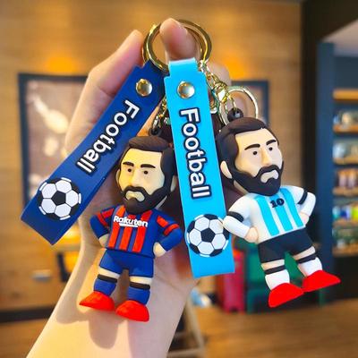 Portachiavi Ciondolo Souvenir Cartone Animato Messi Coppa del Mondo