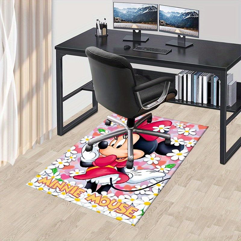 

1pcOffice Carpet, Desk Mat, Gift for Home Decor, Minnie Mouse Theme Rug, Cute Cartoon Flooring, Room Decoration, Soft Non-Slip Mats 60cm by 90cm