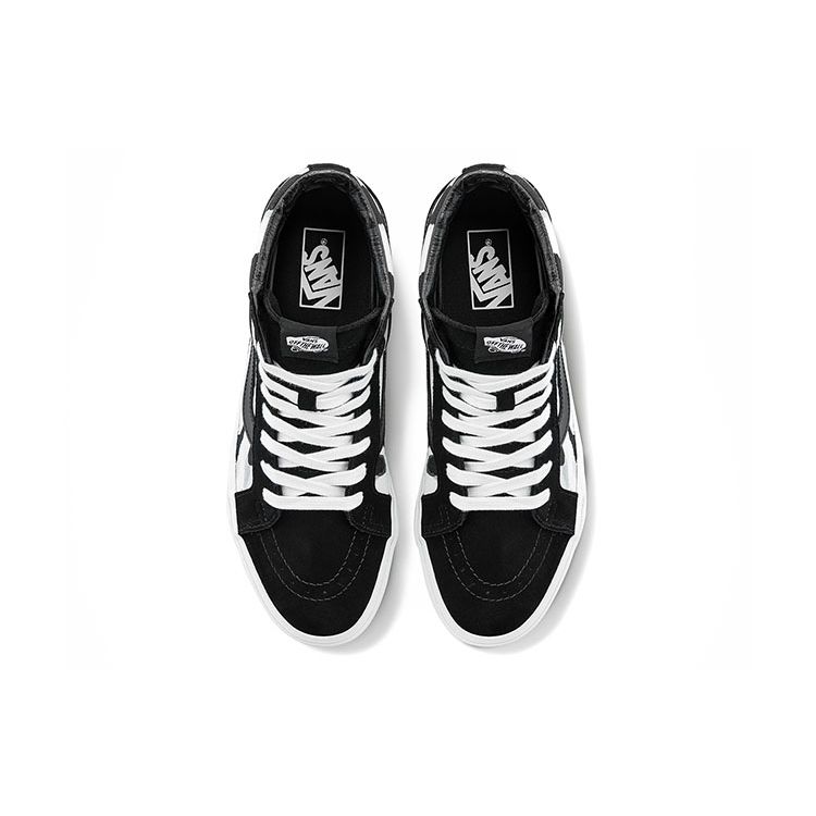 Vans Sk8 Reissue Tiger Embroidery Tiger Stripe High Top Skate Shoes Unisex Sneakers Multicolor VN0A2XSBWHT