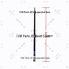 FAW Jiefang Rear Brake Air Hose for CA1121J/CA1122J/CA1125J