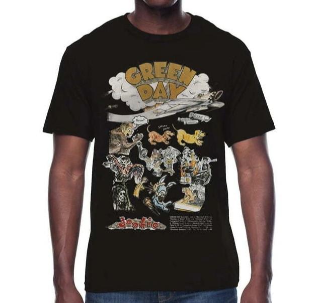 Green Day Rock Band T-shirt size S-5XL S