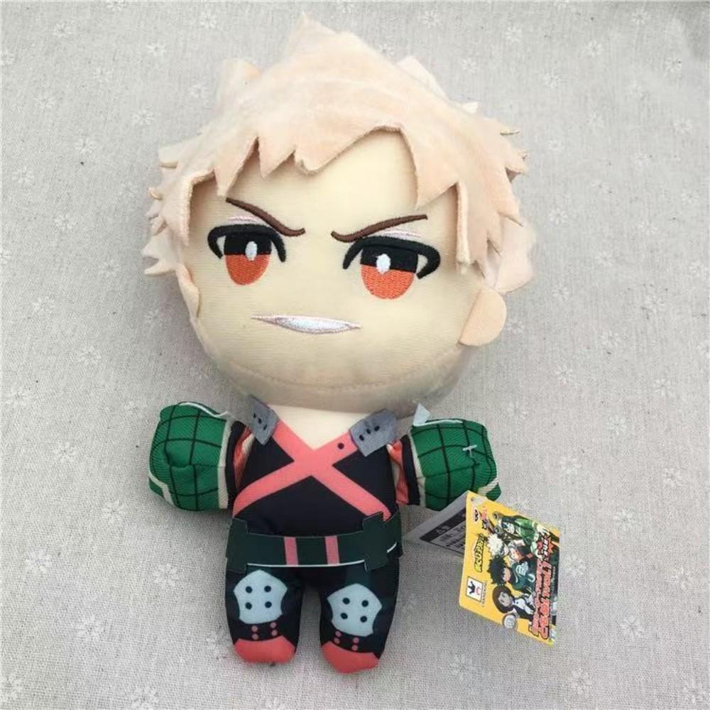 Hot Anime My Hero Academia Plush Toys Cartoon Izuku Midoriya Katsuki Bakugou Shouto Todoroki Stuffed Dolls Kids Gifts