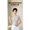 Women Comfortable Thin Wireless Plus Size Vest Style Bra For Middle Aged Mothers