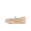 Tandy Women S Flat ShoeS Beige  G26003