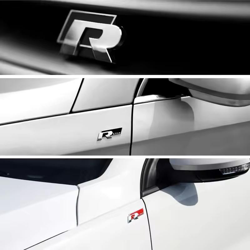 New 3D Metal Sport Sticker Badge Body Sticker For VW Golf GTI Tiguan Touareg Beetle R Rline Polo CC Passat R36 Scirocco Amarok RK5