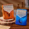 21 Key 17 key Mahogany Kalimba Thumb Piano Finger Piano for Beginner Mbira Gifts for Adults/Kids