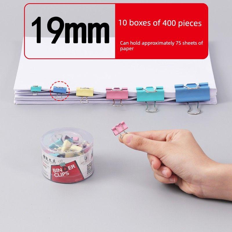 Large and Medium Size Small Size Office Office Supplies Bill Folder Multi-Specification Material Clip Classification Iron Clamp Storage Wholesale