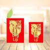 Mini Red Wedding Envelopes In Transparent Plastic Box - Lucky Money Envelopes