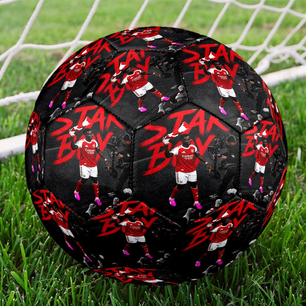 Emblema dell'Arsenal Football Club Pallone da Calcio Misura 5 PVC Pallone da Calcio Partite Sportive Allenamento Giochi all'Aperto Spiaggia Palloni Elastici 07a19