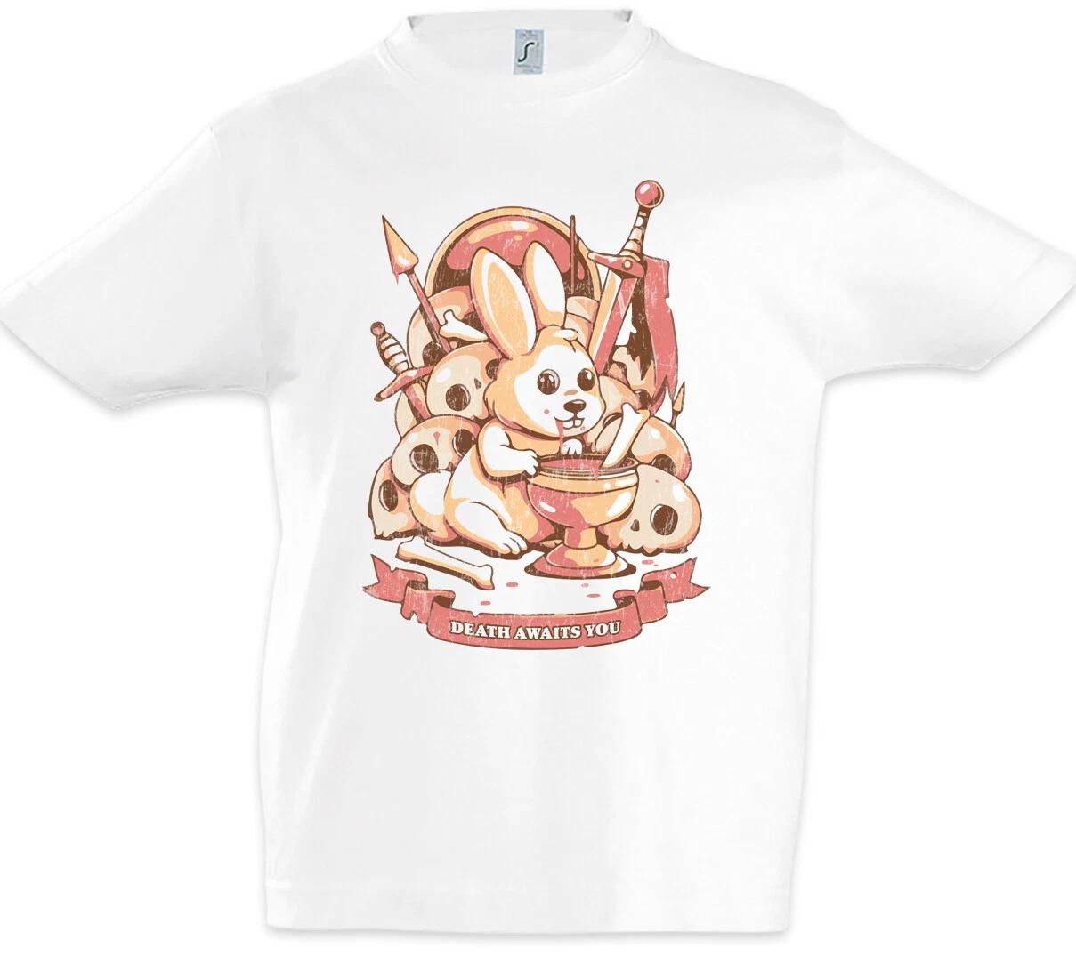 

Killer Rabbit III Kids Boys T-Shirt Knights Of The Killers Rabbit Coconut- 130