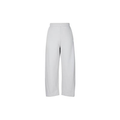 Loose Soft Comfortable Fashion Knitted Sports Pants Women Bottoms Light-Gray JY8073