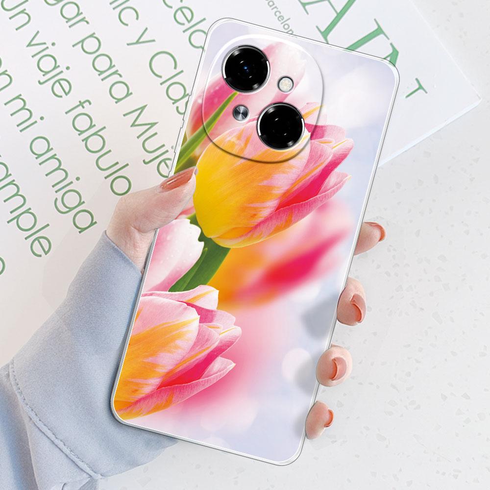 For Tecno Spark Go 1 Case Back Cover For Tecno Spark Go 2025 Shockproof Clear Soft Silicone TPU Phone Case for Tecno Pop 9 Coque