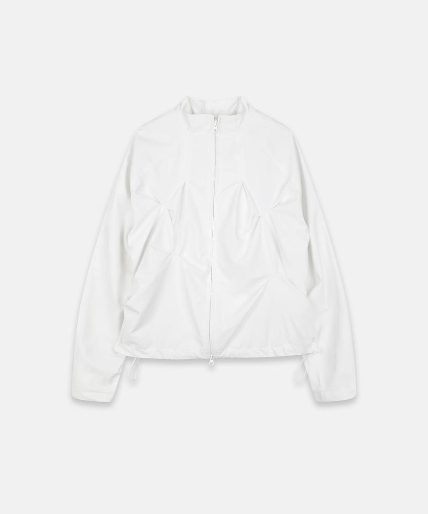 Nache Pintuck Wind Breaker (Unisex) Ivory