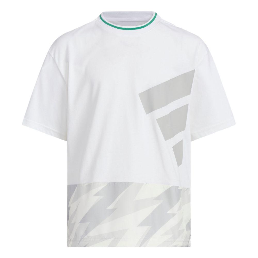 

Adidas T Shirt White Children Aged 3 7 Years Old KA1003 152