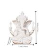Sitting Meditation Buddhist Figurine Ornament Buddha Elephant Statue  Outdoor Garden