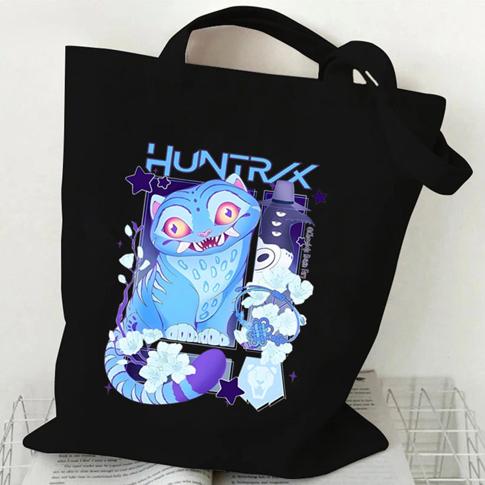 

Hunters Surrounding Printed Canvas Shopping Tote Bag With Large Capacity One Size