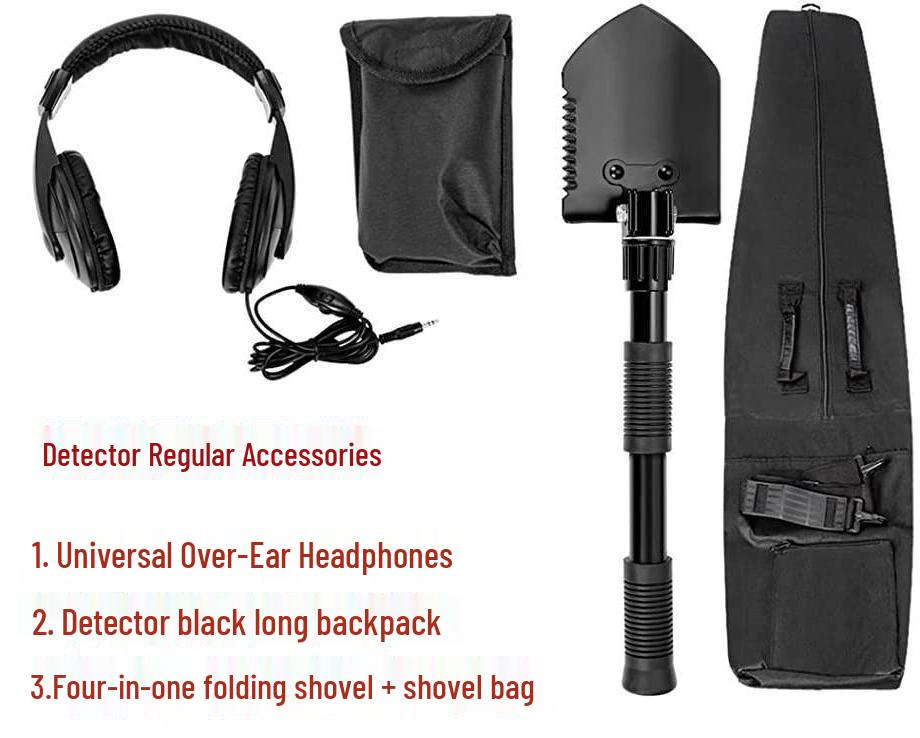 Cross-border Handheld Metal Detector for Underground Treasure Hunting – Gold, Silver, Copper, Iron Detection