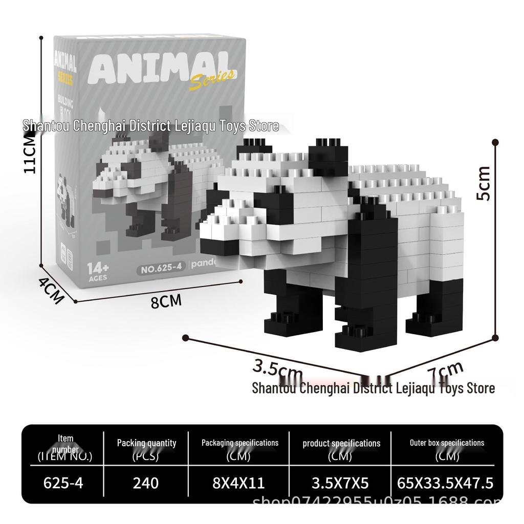 Cross-border Micro Building Blocks: Cute Cat & Dog Party Edition