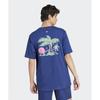 Adidas Leisure Badge Tee   Dark Blue Jd6347