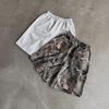 STREETRICH Baggy Sports Jogging Summer Casual Basketball Y2K Harajuku Street Fashion Acrylic Knit High Waist Capri Shorts for Men and Women