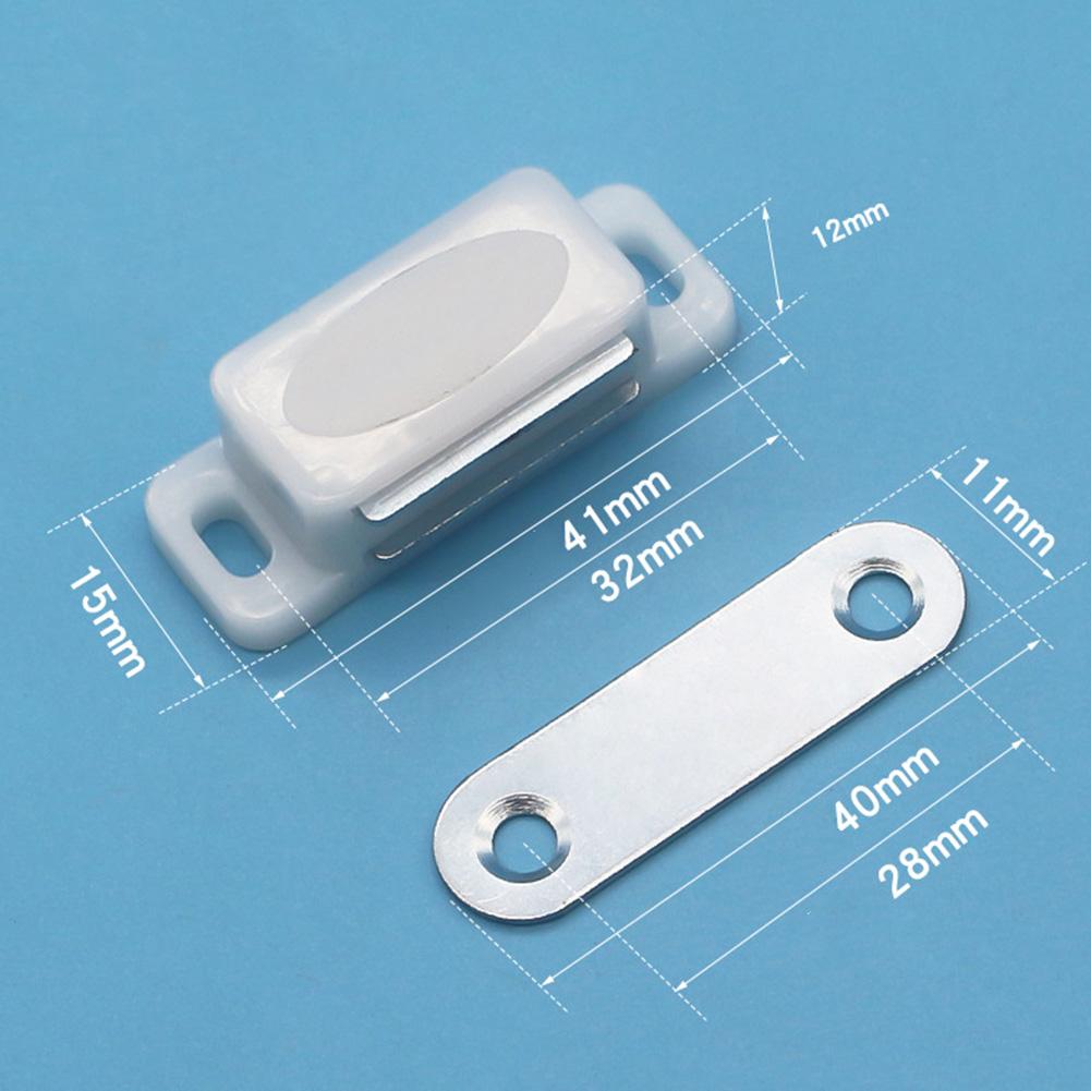 Magnetic Cabinet Catches  ABS Plastic Magnet Door Closer For Kitchen Cupboard Wardrobe Closet Hardware Accessories