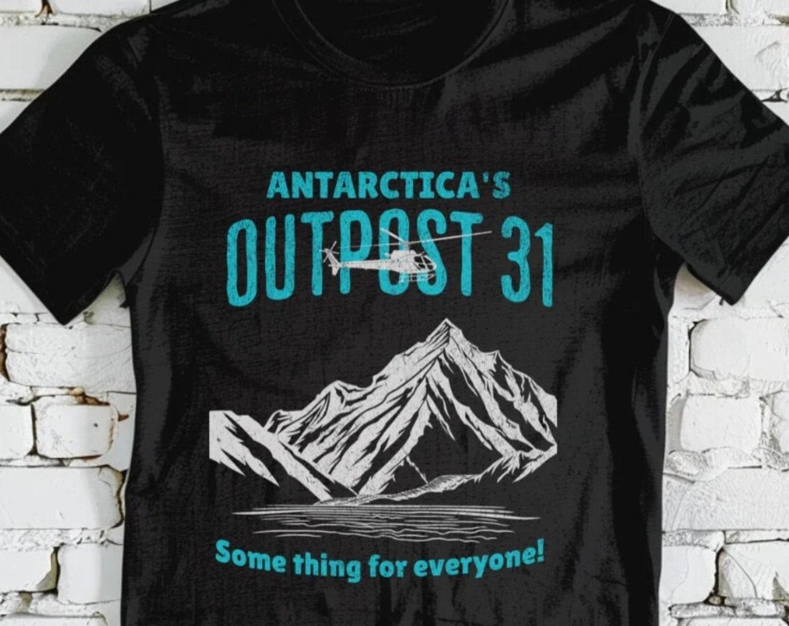 Thing Outpost Shirt - Movie Travel t-shirt - Unisex Softstyle T-Shirt, movie t-shirt, goth shirt for spooky season, horror movie L
