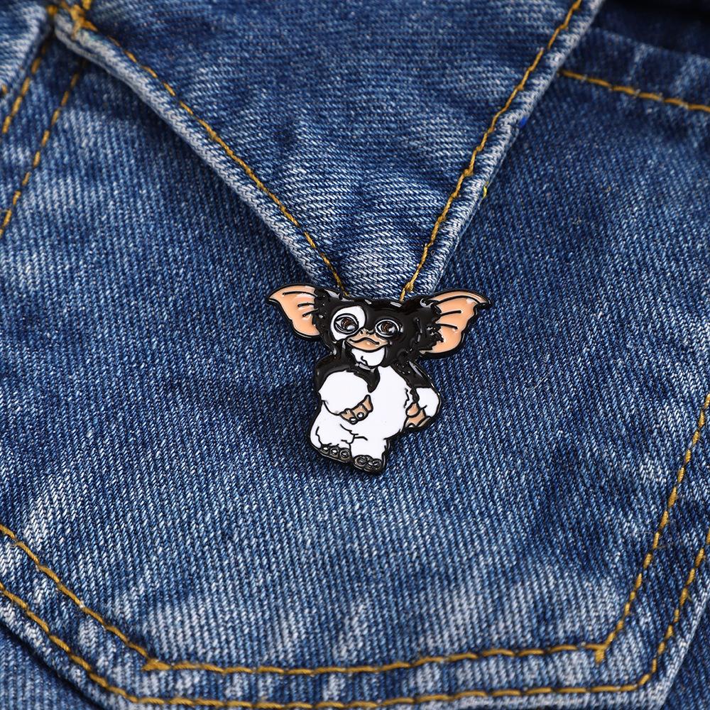 Creative personality little monster brooch cute cartoon badge clothing bag accessories pin jewelry alloy badge