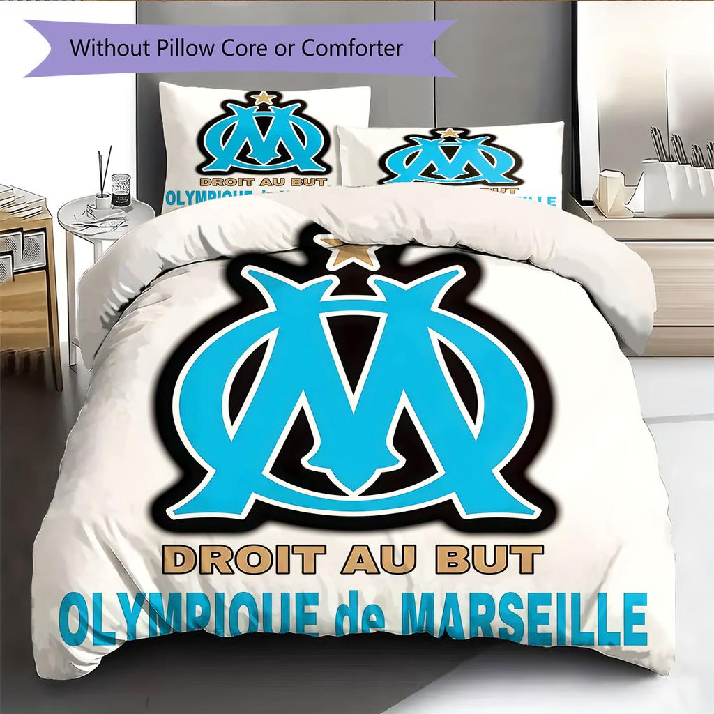 OM Bedding Quilt Set Quilt Cover Pillowcase Home Decoration Birthday Gift (1 * duvet cover + 2 * pillowcase, without core)
