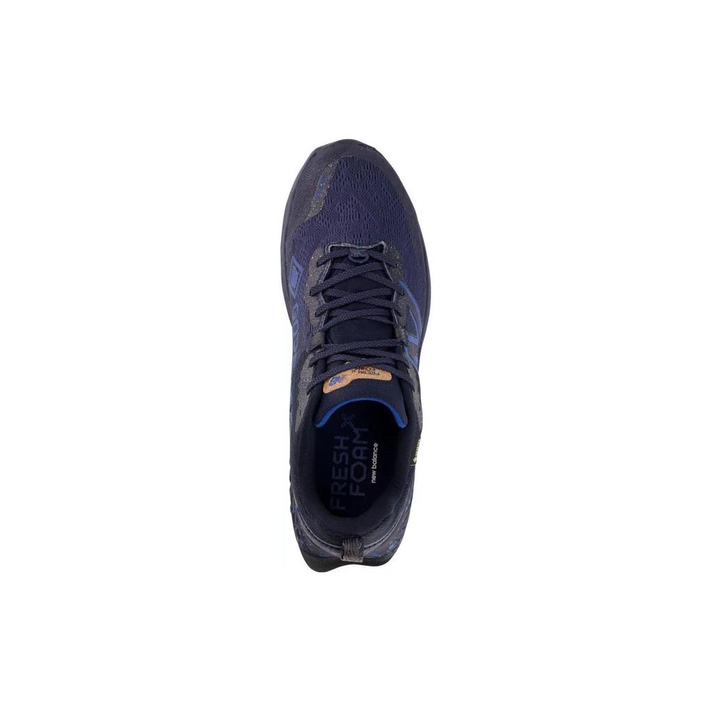 New Balance Hierro V7 X Hierro V7 Gtx Leather Low Top Running Shoes Blue Men Running Shoes MTHIERD7