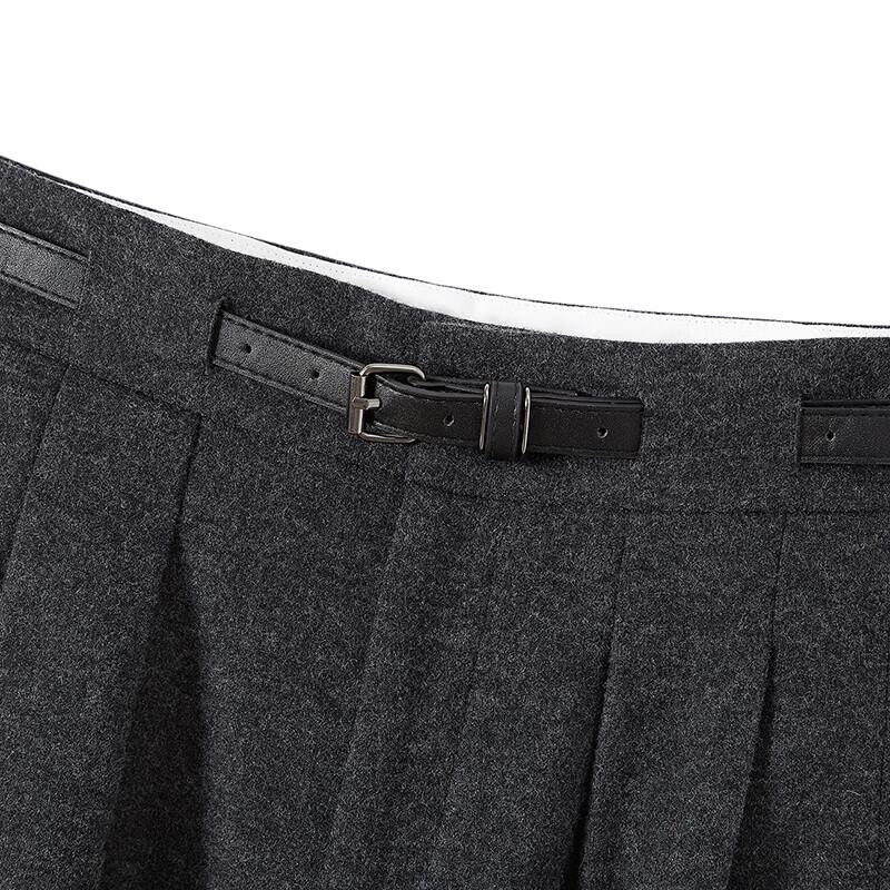 Women's High-Waisted Wide-Leg Commuter Trousers