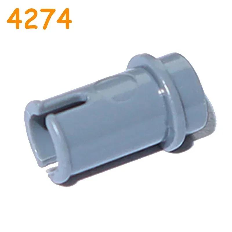 Non-Toxic Connector Bolt Pin With Friction Peg Cross Axle Building Block Bricks Technical Accessories Moc Parts Assemble Particles Toy