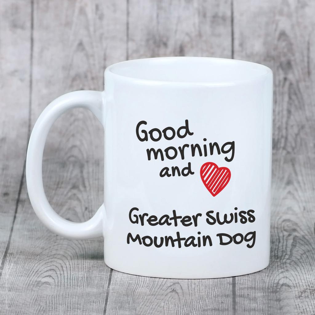 Great Swiss Mountain Dog - Cup with a Dog, Personalized Cup with a Print, a Classic Gift for Everyone from the Art-Dog Brand