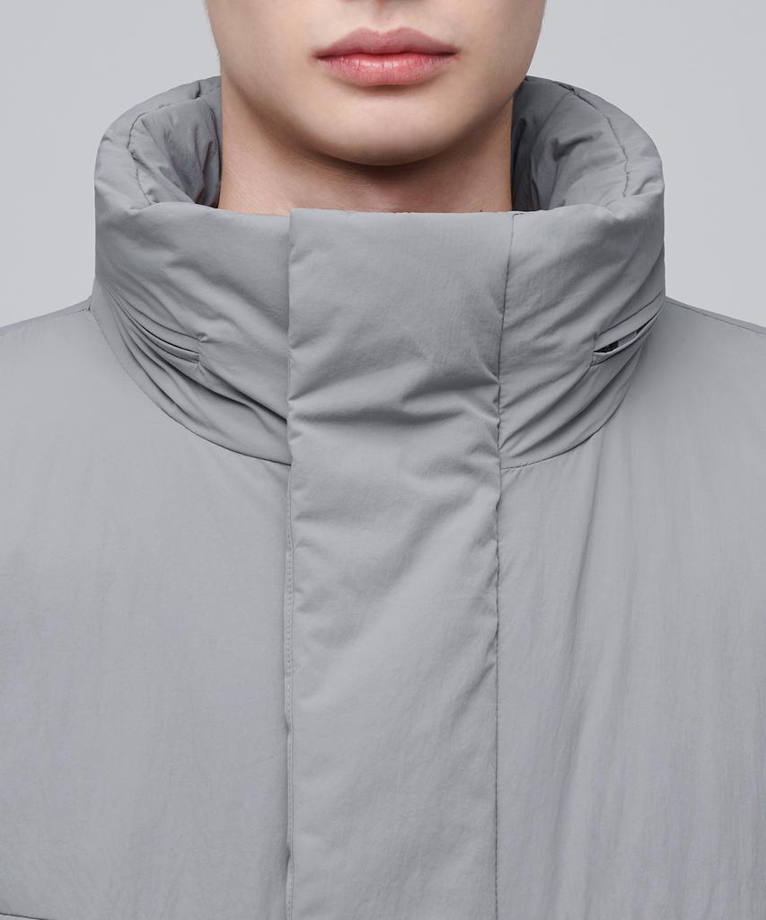 Musinsa Standard Monster Down Short Padded Jacket [Light Gray]