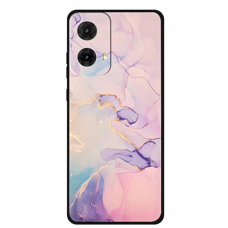 6.67"For Moto G85 5G Case Marble Soft Silicone Bumper Phone Back Cover For Motorola Moto G85 XT2427-3 TPU Capa MotoG85 G 85 Case