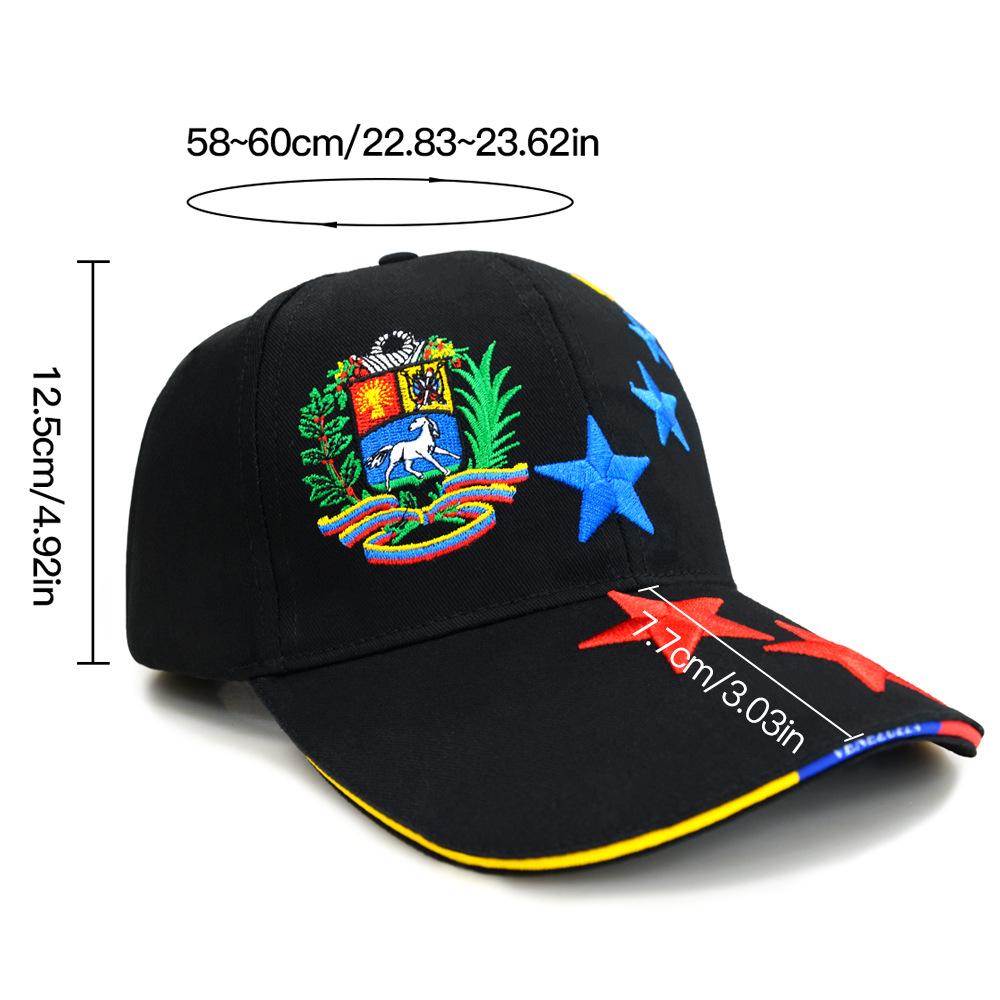 Venezuela Flag Embroidered Baseball Cap - Top-Selling Outdoor Sports Hat