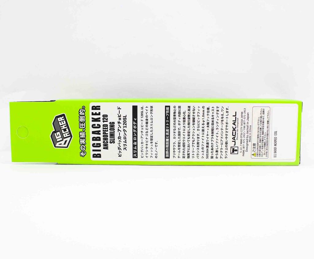 Jackall Big Backer Anchopeed 120SL Sinking Lure 35 grams Blue Pink (3461)