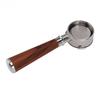 58mm Bottomless Portafilter 3   Stainless Steel Coffee Portafilter   Wood Handle for Ba etto Coffee NaMachine