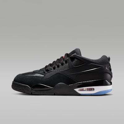 Jordan 4 RM Black White Varsity Red 44