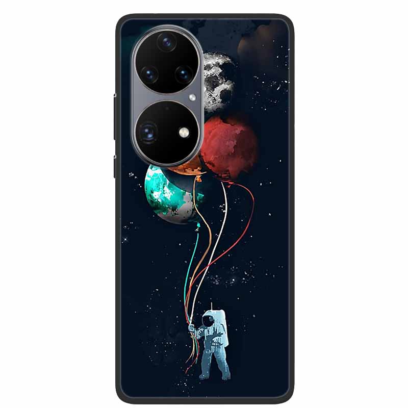 Phone Case For Huawei P50 Pro Cover Soft Silicone Cool coque For Huawei P50Pro P50 Pro 5G Back Cases P 50 Pro Fashion TPU Fundas