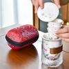 Rinderfett Jade Porzellan Reise-Teegeschirr Tragbare Kung-Fu-Aufgusskanne Outdoor Kuaike Tasse Souvenir Unternehmensgeschenke